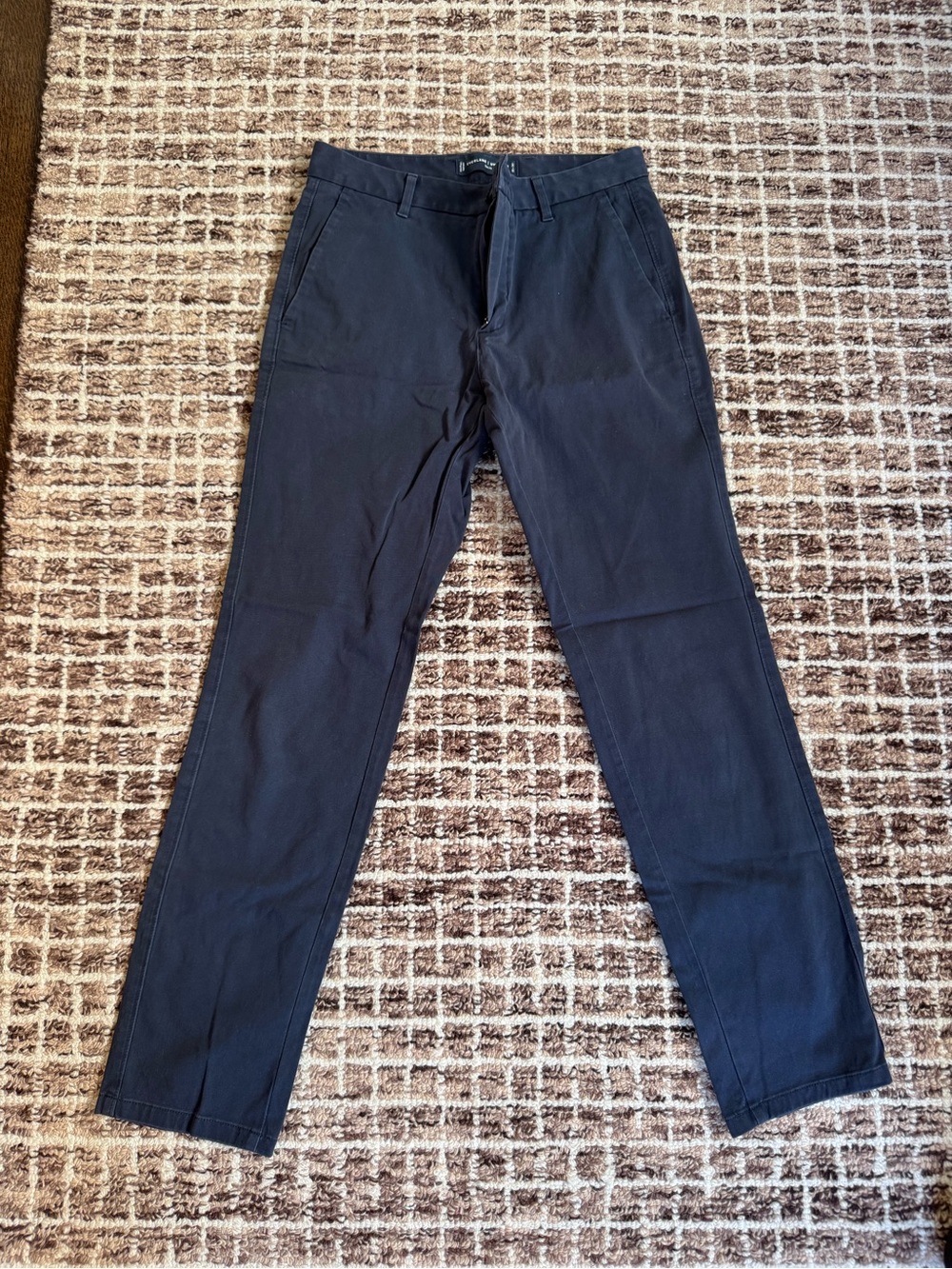 Everlane Navy Straight-Leg Chino Pants